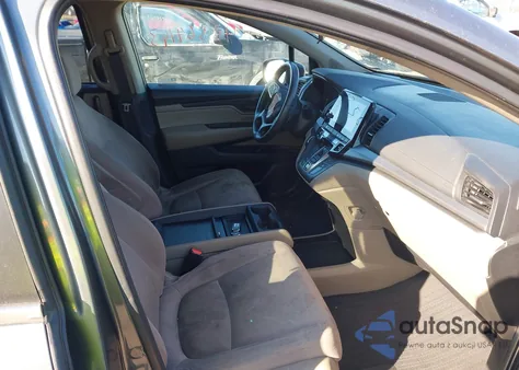 2018 Honda Odyssey Ex from USA, damaged, VIN 5FNRL6H56JB090386